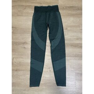 PINK Victoria's Secret Seamless Sz S High Waist Leggings Green Heathered Small